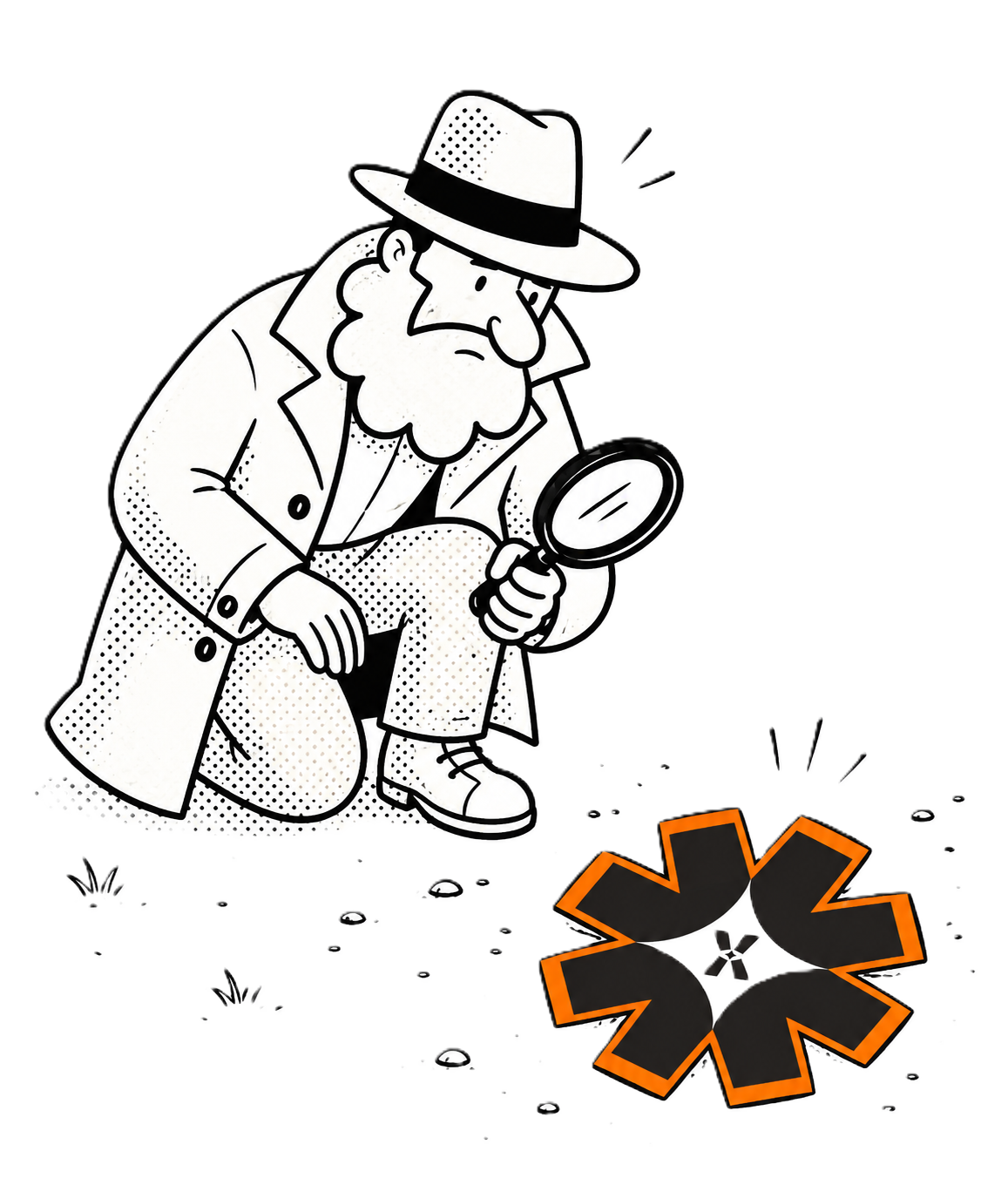 Gilbert searching for a fix